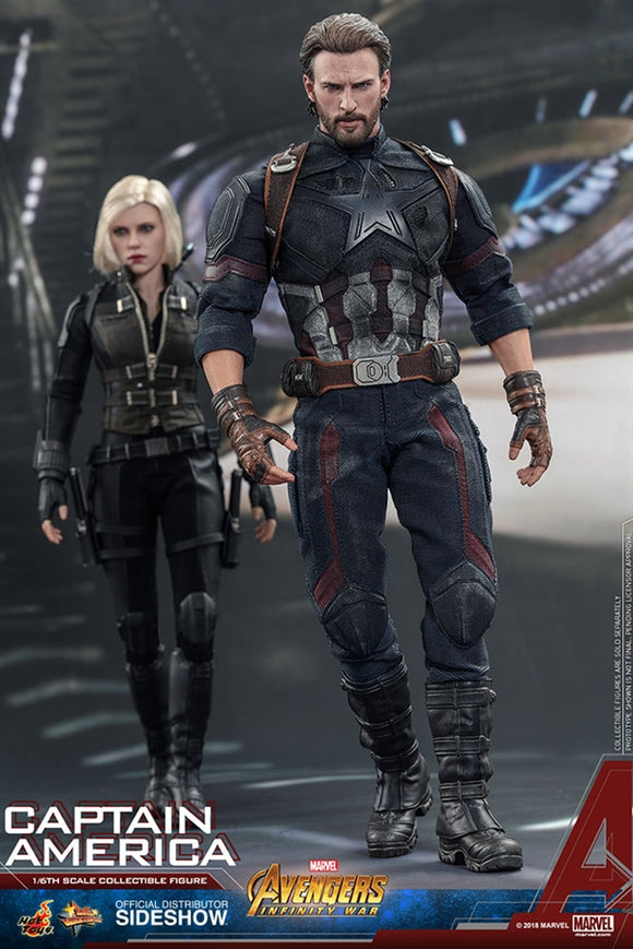 Hot Toys Marvel Avengers Infinity War Captain America 1/6 Scale Figure