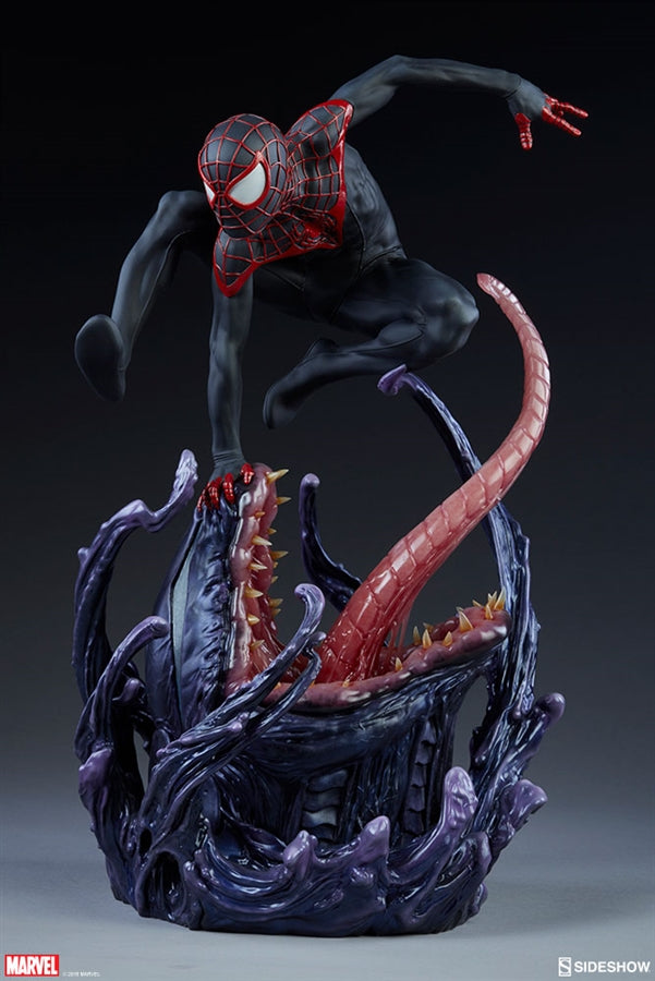 Sideshow Marvel Spider-Man Miles Morales Premium Format Figure Statue