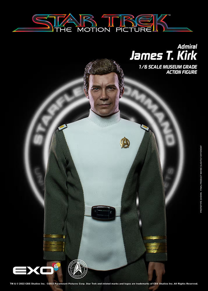 EXO-6 Star Trek: The Motion Picture Admiral James T. Kirk 1/6