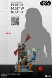 Sideshow Star Wars The Clone Wars Ahsoka Tano vs Darth Maul Diorama Statue