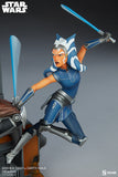 Sideshow Star Wars The Clone Wars Ahsoka Tano vs Darth Maul Diorama Statue