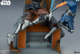 Sideshow Star Wars The Clone Wars Ahsoka Tano vs Darth Maul Diorama Statue