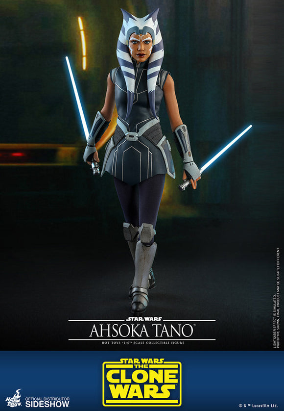 Hot Toys Star Wars The Clone Wars Ahsoka Tano 1/6 Scale Collectible Figure