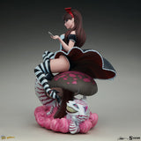 Sideshow Fairytale Fantasies Collection J Scott Campbell Collectibles Alice in Wonderland Game of Hearts Edition Alice Statue