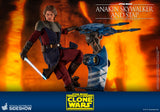 Hot Toys Star Wars The Clone Wars General Anakin Skywalker and STAP 1/6 Scale 12" Collectible Figure Set