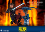Hot Toys Star Wars The Clone Wars General Anakin Skywalker and STAP 1/6 Scale 12" Collectible Figure Set
