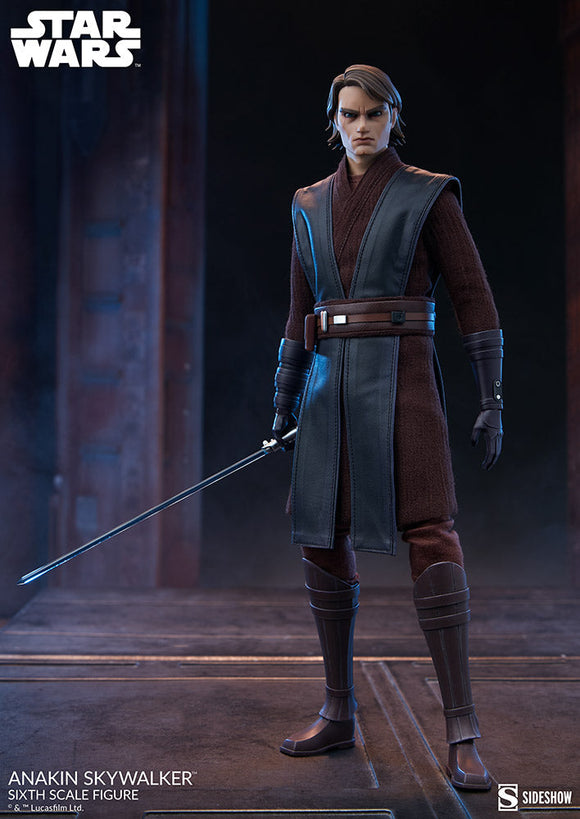 Sideshow Star Wars: The Clone Wars Anakin Skywalker 1/6 Scale 12