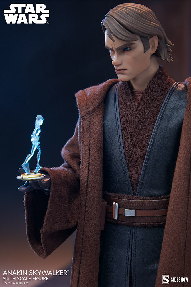 Star Wars Anakin Skywalker 1/6スケールフィギュア Amazon.com: Star Wars Hot Toys 1:6 Anakin Skywalker and STAP Set