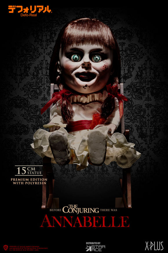 Star Ace Toys The Conjuring Defo-Real Annabelle Polyresin Statue