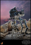 Hot Toys Star Wars:  The Clone Wars ARF Trooper and 501st Legion AT-RT 1/6 Scale Collectible Figure Set