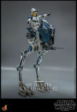 Hot Toys Star Wars:  The Clone Wars ARF Trooper and 501st Legion AT-RT 1/6 Scale Collectible Figure Set