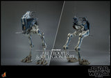 Hot Toys Star Wars:  The Clone Wars ARF Trooper and 501st Legion AT-RT 1/6 Scale Collectible Figure Set