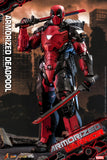 Hot Toys Marvel Comics Masterpiece Series Armorized Deadpool Diecast 1/6 Scale 12" Collectible Figure
