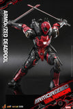 Hot Toys Marvel Comics Masterpiece Series Armorized Deadpool Diecast 1/6 Scale 12" Collectible Figure