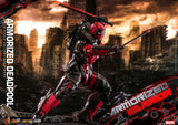 Hot Toys Marvel Comics Masterpiece Series Armorized Deadpool Diecast 1/6 Scale 12" Collectible Figure