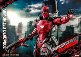 Hot Toys Marvel Comics Masterpiece Series Armorized Deadpool Diecast 1/6 Scale 12" Collectible Figure
