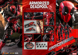 Hot Toys Marvel Comics Masterpiece Series Armorized Deadpool Diecast 1/6 Scale 12" Collectible Figure