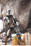 Kotobukiya Star Wars The Mandalorian ArtFX Mandalorian & The Child Statue