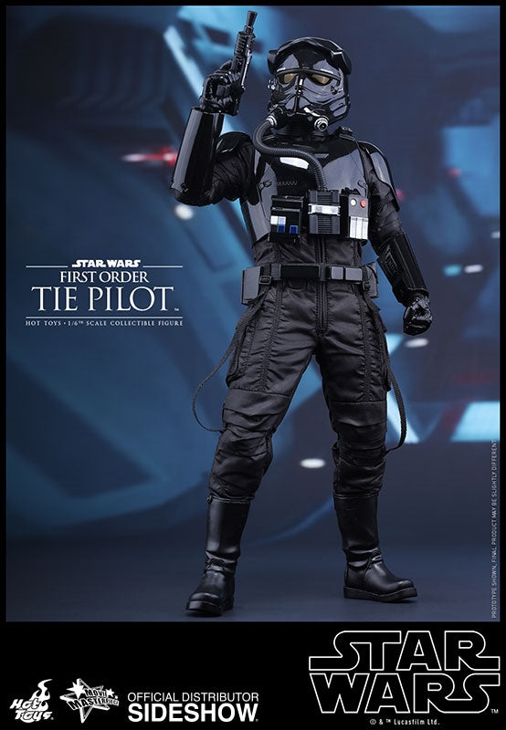 Hot Toys Star Wars Episode VII The Force Awakens First Order Tie Fighter Pilot 1/6 Scale 12