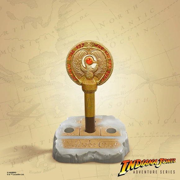 Hasbro Indiana Jones Adventure Series Raiders of the Lost Ark Staff of Ra Headpiece Replica