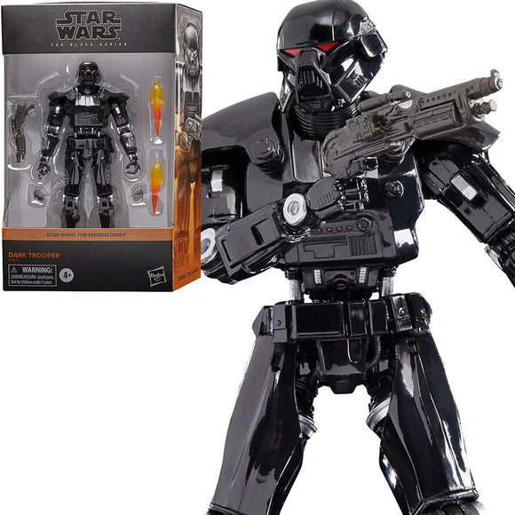 Hasbro Star Wars The Black Series The Mandalorian Dark Trooper Deluxe 6-Inch Action Figure