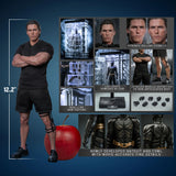 Hot Toys The Dark Knight Rises Batman Armory with Bruce Wayne 1/6 Scale 12" Collectible Figure Set