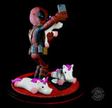Qmx Deadpool #unicornselfie Q-Fig Diorama
