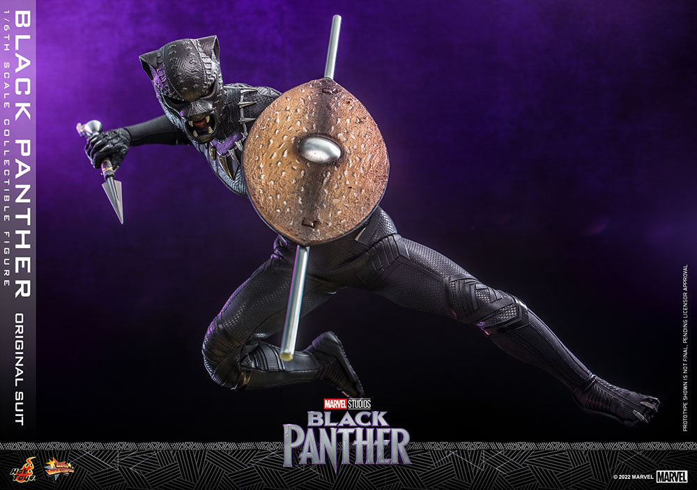 Hot Toys Marvel Comics Black Panther (Original Suit) 1/6 Scale 12
