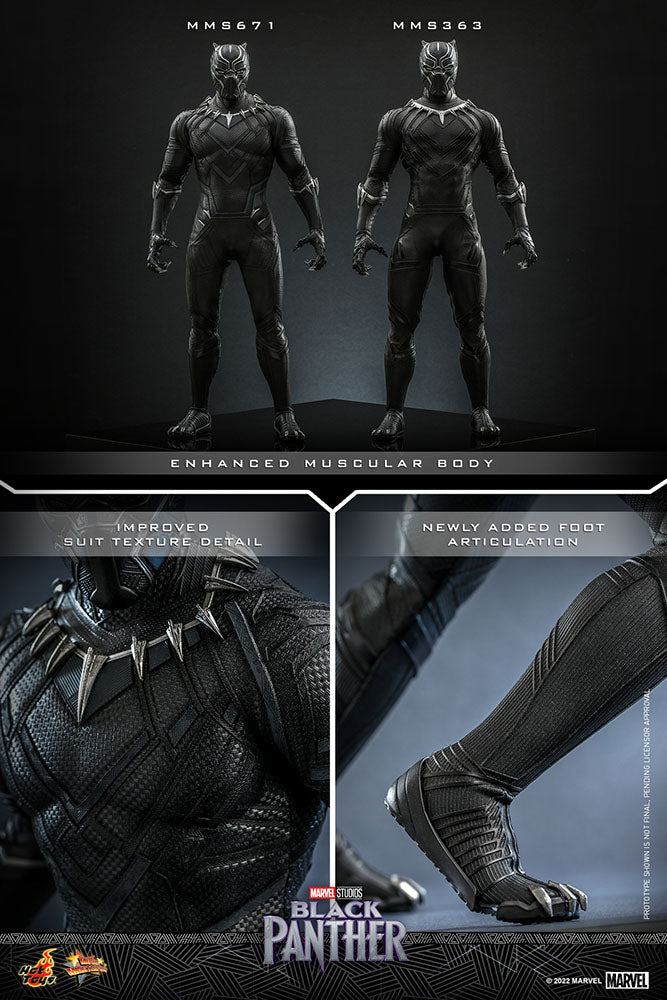 Hot Toys Marvel Comics Black Panther (Original Suit) 1/6 Scale 12