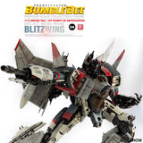 ThreeA Transformers Bumblebee (2018) Blitzwing Premium Scale Die-Cast Metal Collectible Figure