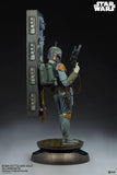 Sideshow Star Wars Boba Fett and Han Solo in Carbonite Premium Format Figure Statue