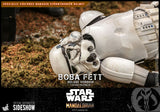 Hot Toys Star Wars The Mandalorian - Television Masterpiece Series Boba Fett (Deluxe Version) 2 Pack 1/6 Scale 12" Collectible Figure Set