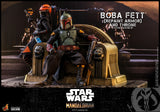 Hot Toys Star Wars The Mandalorian - Television Masterpiece Series Boba Fett (Repaint Armor) and The Throne 1/6 Scale 12" Collectible Figure Set