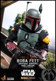 Hot Toys Star Wars The Mandalorian - Television Masterpiece Series Boba Fett (Repaint Armor) and The Throne 1/6 Scale 12" Collectible Figure Set