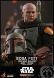 Hot Toys Star Wars The Mandalorian - Television Masterpiece Series Boba Fett (Repaint Armor) and The Throne 1/6 Scale 12" Collectible Figure Set