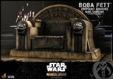 Hot Toys Star Wars The Mandalorian - Television Masterpiece Series Boba Fett (Repaint Armor) and The Throne 1/6 Scale 12" Collectible Figure Set