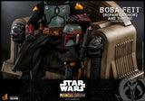 Hot Toys Star Wars The Mandalorian - Television Masterpiece Series Boba Fett (Repaint Armor) and The Throne 1/6 Scale 12" Collectible Figure Set