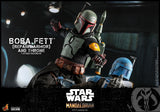 Hot Toys Star Wars The Mandalorian - Television Masterpiece Series Boba Fett (Repaint Armor) and The Throne 1/6 Scale 12" Collectible Figure Set