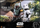 Hot Toys Star Wars The Mandalorian - Television Masterpiece Series Boba Fett (Repaint Armor) and The Throne 1/6 Scale 12" Collectible Figure Set