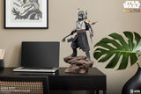 Sideshow Star Wars The Mandalorian Boba Fett Premium Format Figure Statue