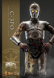 Hot Toys Star Wars Episode II Attack of the Clones C-3PO 1/6 Scale 12" Collectible Figure