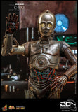 Hot Toys Star Wars Episode II Attack of the Clones C-3PO 1/6 Scale 12" Collectible Figure