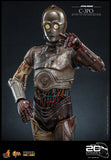 Hot Toys Star Wars Episode II Attack of the Clones C-3PO 1/6 Scale 12" Collectible Figure