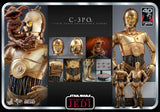 Hot Toys Star Wars (Return of the Jedi 40th Anniversary Collection) C-3PO 1/6 Scale Collectible Figure