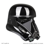 ANOVOS Star Wars: Rogue One Death Trooper Helmet Prop Replica Helmet Completed Ready to Wear Helmet