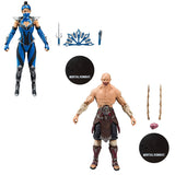 McFarlane Toys Mortal Kombat XI Series 3 7-Inch Action Figure Set Kitana & Baraka