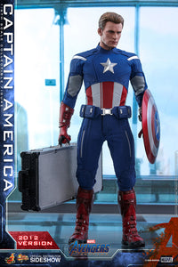 Hot Toys Marvel Comics Avengers Endgame Captain America (2012 Version) 1/6 Scale Collectible Figure