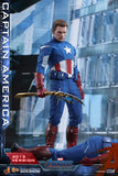 Hot Toys Marvel Comics Avengers Endgame Captain America (2012 Version) 1/6 Scale Collectible Figure