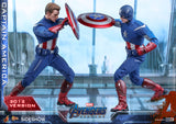 Hot Toys Marvel Comics Avengers Endgame Captain America (2012 Version) 1/6 Scale Collectible Figure