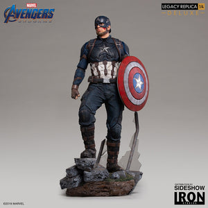 Iron Studios Marvel Avengers: Endgame Captain America (Deluxe) 1/4 Scale Legacy Replica Statue